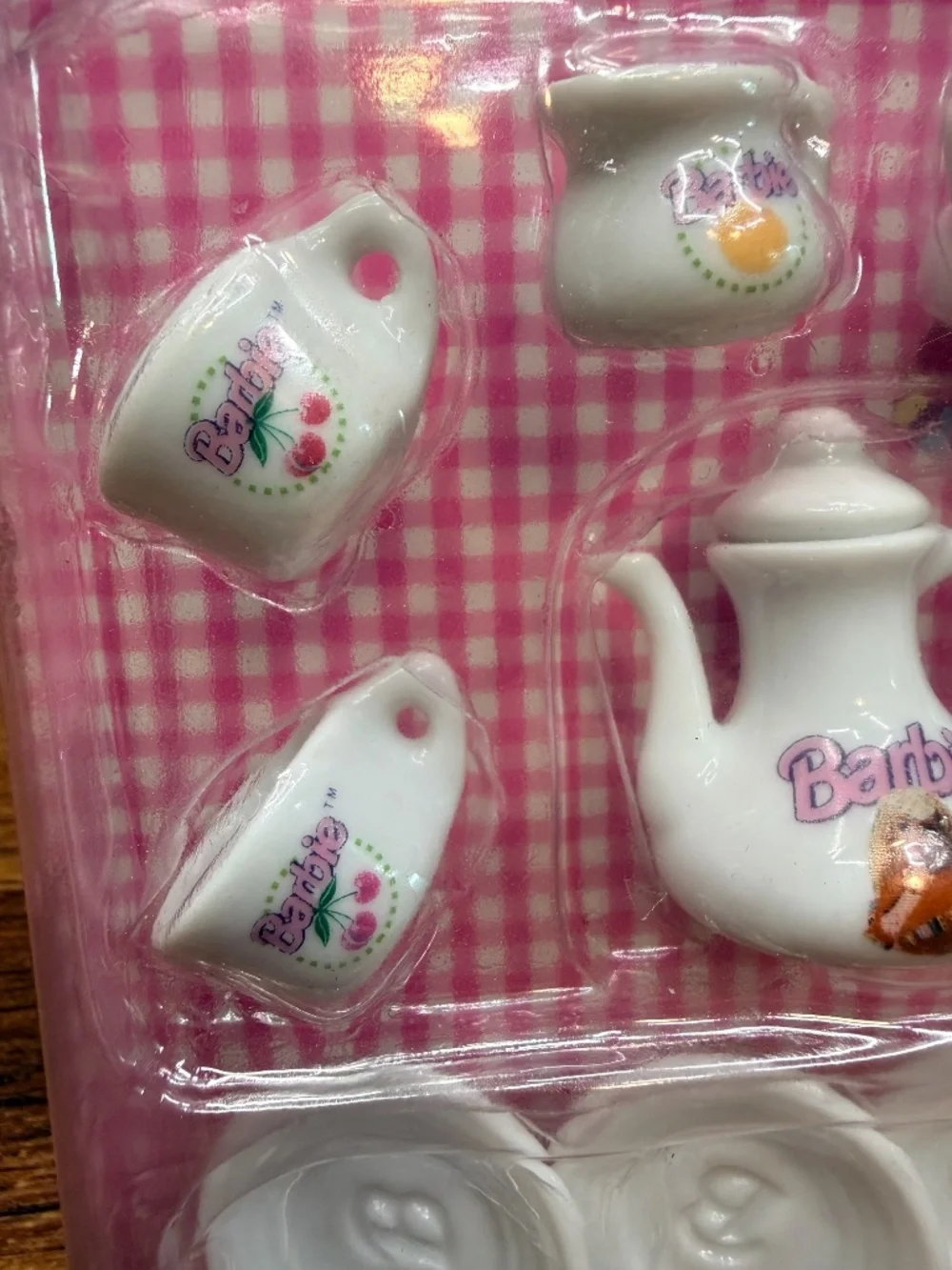 1994 MATTEL, INC. Barbie China Tea Set